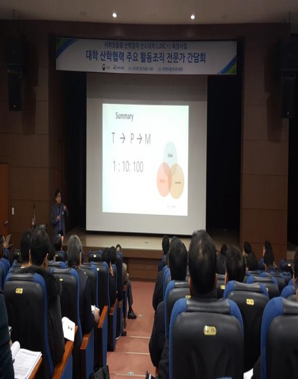 한국연구재단_대학 산학협력 주요 활동조직 전문가 간담회 개최 사진